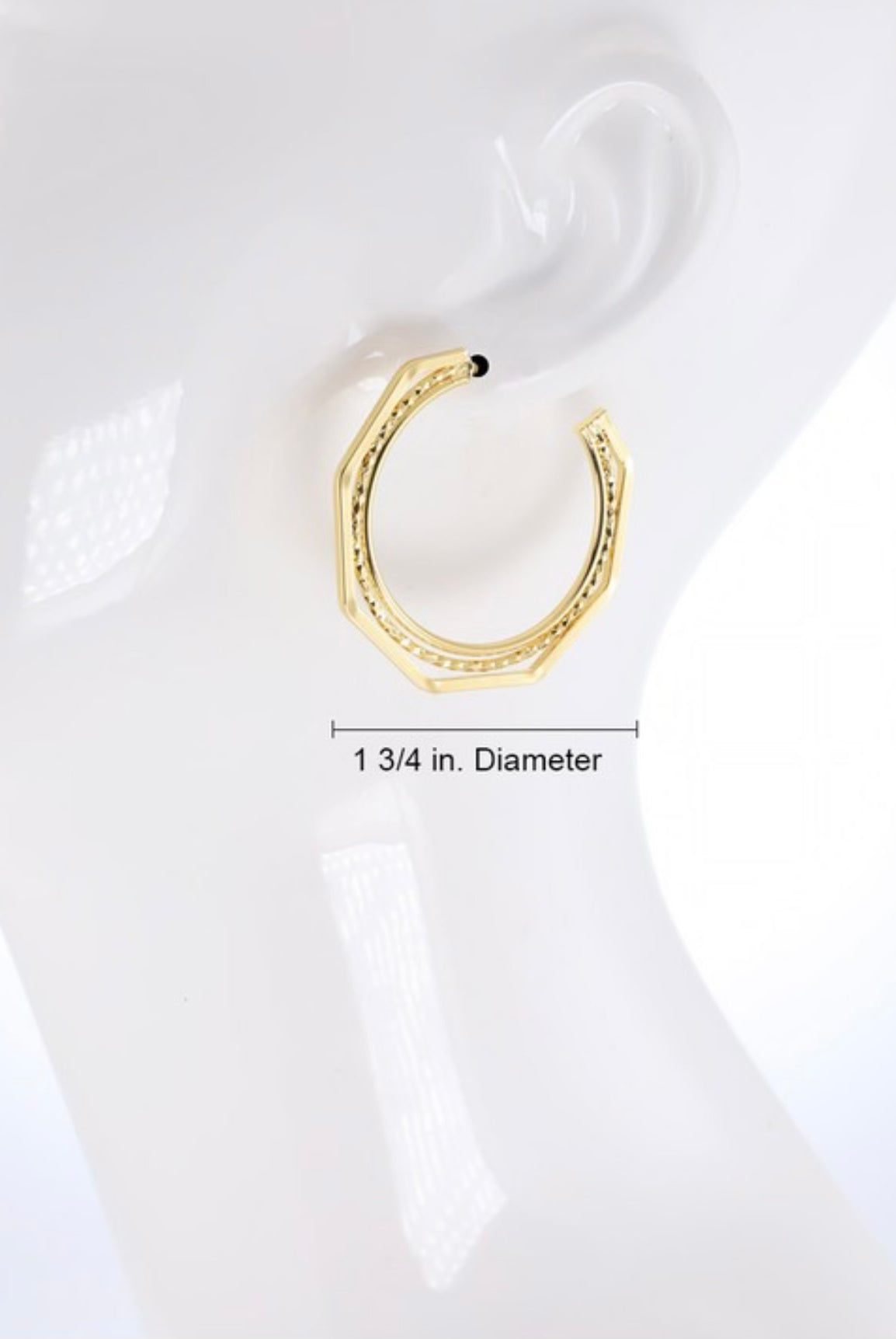 The Haley Gold Hoop-Earrings-Anna Kaytes Boutique-Anna Kaytes Boutique, Women's Fashion Boutique in Grinnell, Iowa