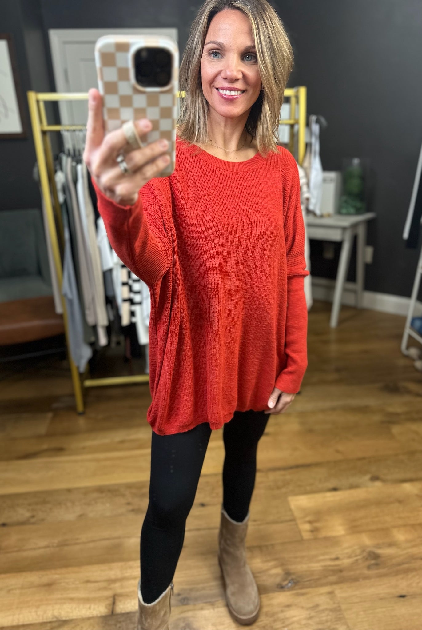 One Thing At A Time Lightweight Flowy Sweater - Multiple Options-Sweaters-Easel-Anna Kaytes Boutique, Women's Fashion Boutique in Grinnell, Iowa