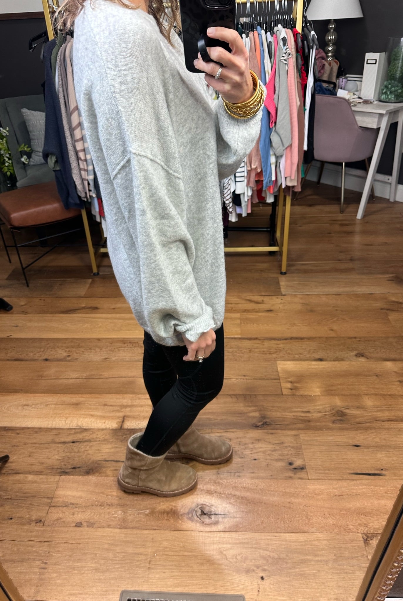 A Different View Oversized Sweater - Multiple Options-Sweaters-Miracle F123-Anna Kaytes Boutique, Women's Fashion Boutique in Grinnell, Iowa