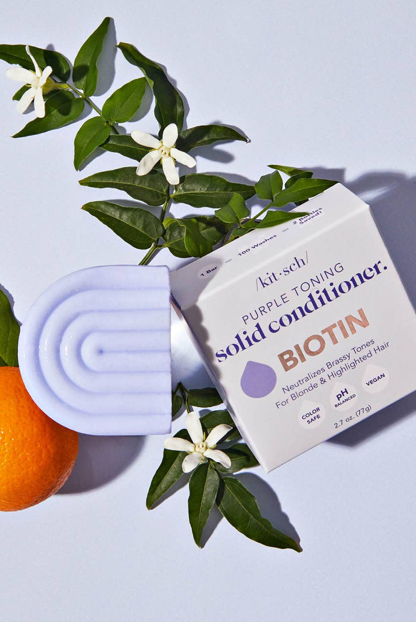 Purple Toning Solid Conditioner Bar-Hair Accessories-KITSCH-Anna Kaytes Boutique, Women's Fashion Boutique in Grinnell, Iowa