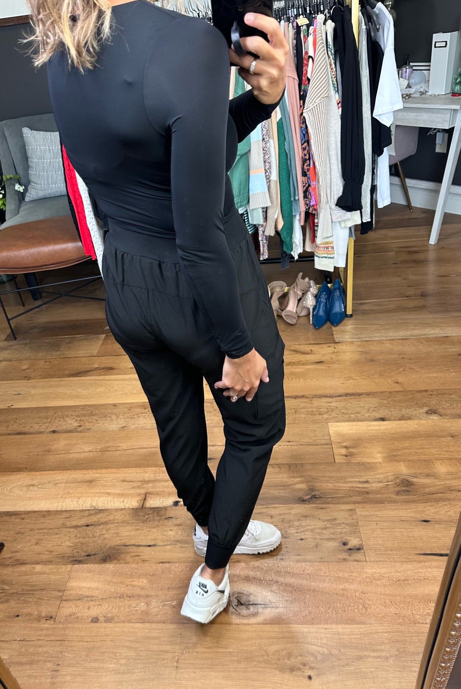 The Charlotte Double Lined Long Sleeve Bodysuit - Multiple Options-Bodysuits-Mono B ST016-Anna Kaytes Boutique, Women's Fashion Boutique in Grinnell, Iowa