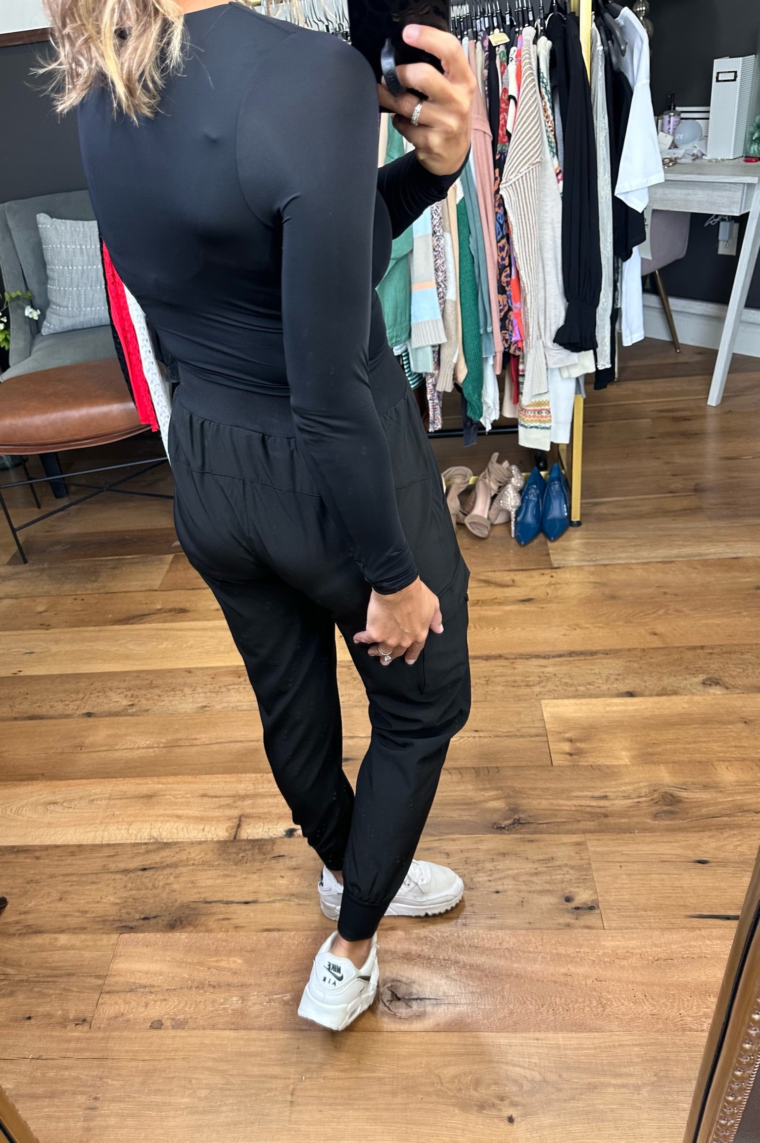 The Charlotte Double Lined Long Sleeve Bodysuit - Multiple Options-Bodysuits-Mono B ST016-Anna Kaytes Boutique, Women's Fashion Boutique in Grinnell, Iowa
