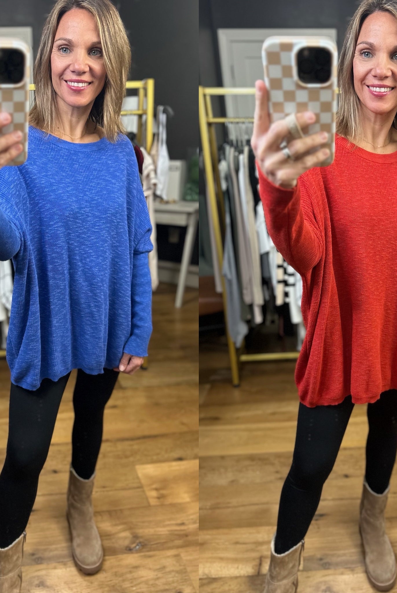 One Thing At A Time Lightweight Flowy Sweater - Multiple Options-Sweaters-Easel-Anna Kaytes Boutique, Women's Fashion Boutique in Grinnell, Iowa