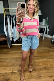 All Worthwhile Striped Sweater - Multiple Options-Wishlist-Anna Kaytes Boutique, Women's Fashion Boutique in Grinnell, Iowa