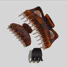 Kitsch Jumbo Assorted Claw Clips- Black/Tortoise-Hair Accessories-Kitsch 60589-Anna Kaytes Boutique, Women's Fashion Boutique in Grinnell, Iowa