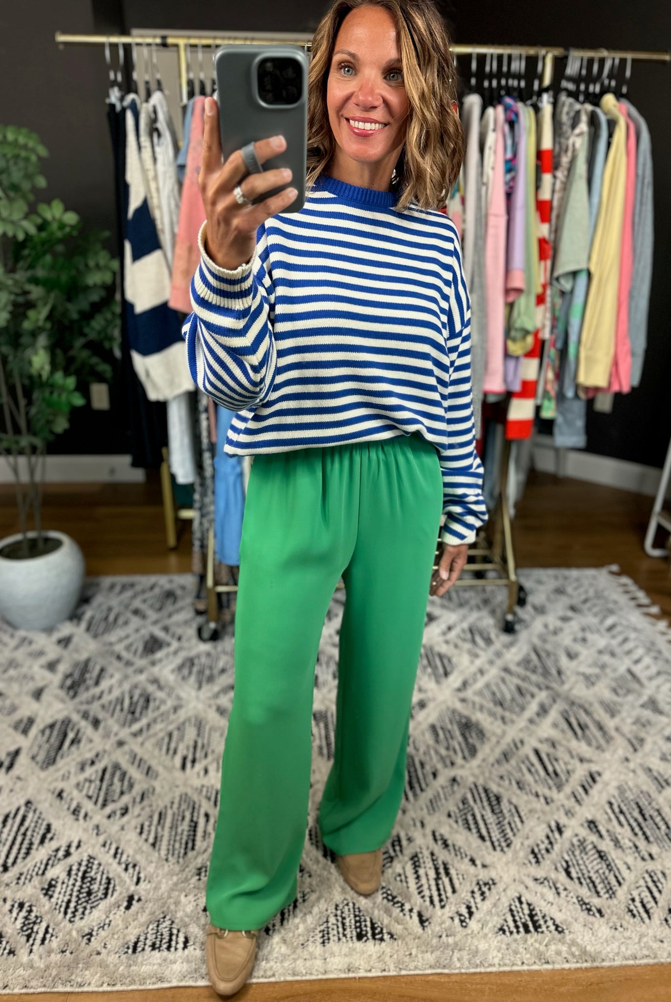 The Jade Wide-Leg Trouser-Pants-Wishlist-Anna Kaytes Boutique, Women's Fashion Boutique in Grinnell, Iowa