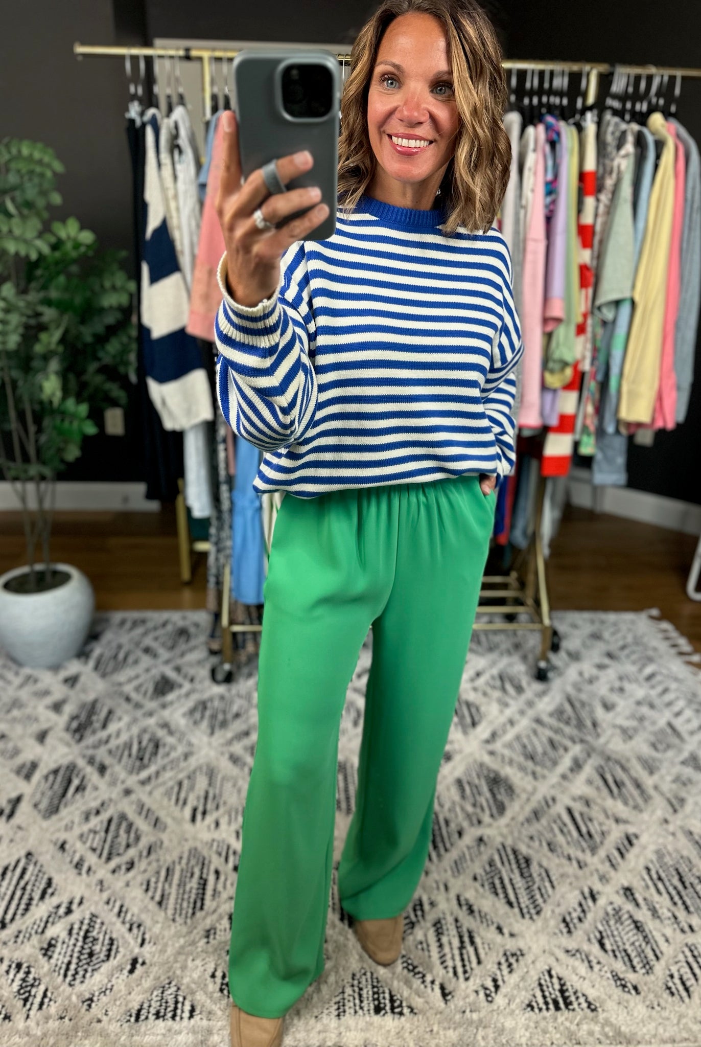 The Jade Wide-Leg Trouser-Pants-Wishlist-Anna Kaytes Boutique, Women's Fashion Boutique in Grinnell, Iowa