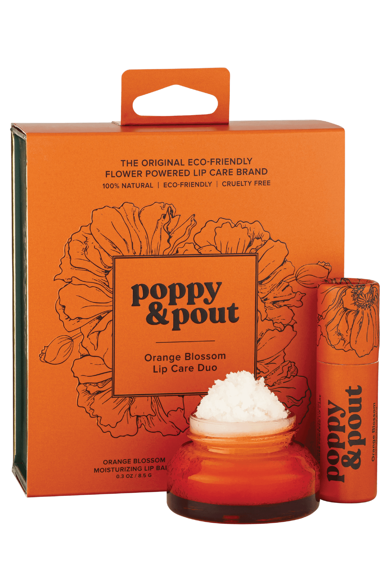 Lip Care Duo, Orange Blossom-Hair Accessories-Poppy & Pout-Anna Kaytes Boutique, Women's Fashion Boutique in Grinnell, Iowa