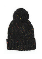Speckled Knit Pom Pom Beanie- Multiple Options-Beanies-Joia MH-0078-Anna Kaytes Boutique, Women's Fashion Boutique in Grinnell, Iowa