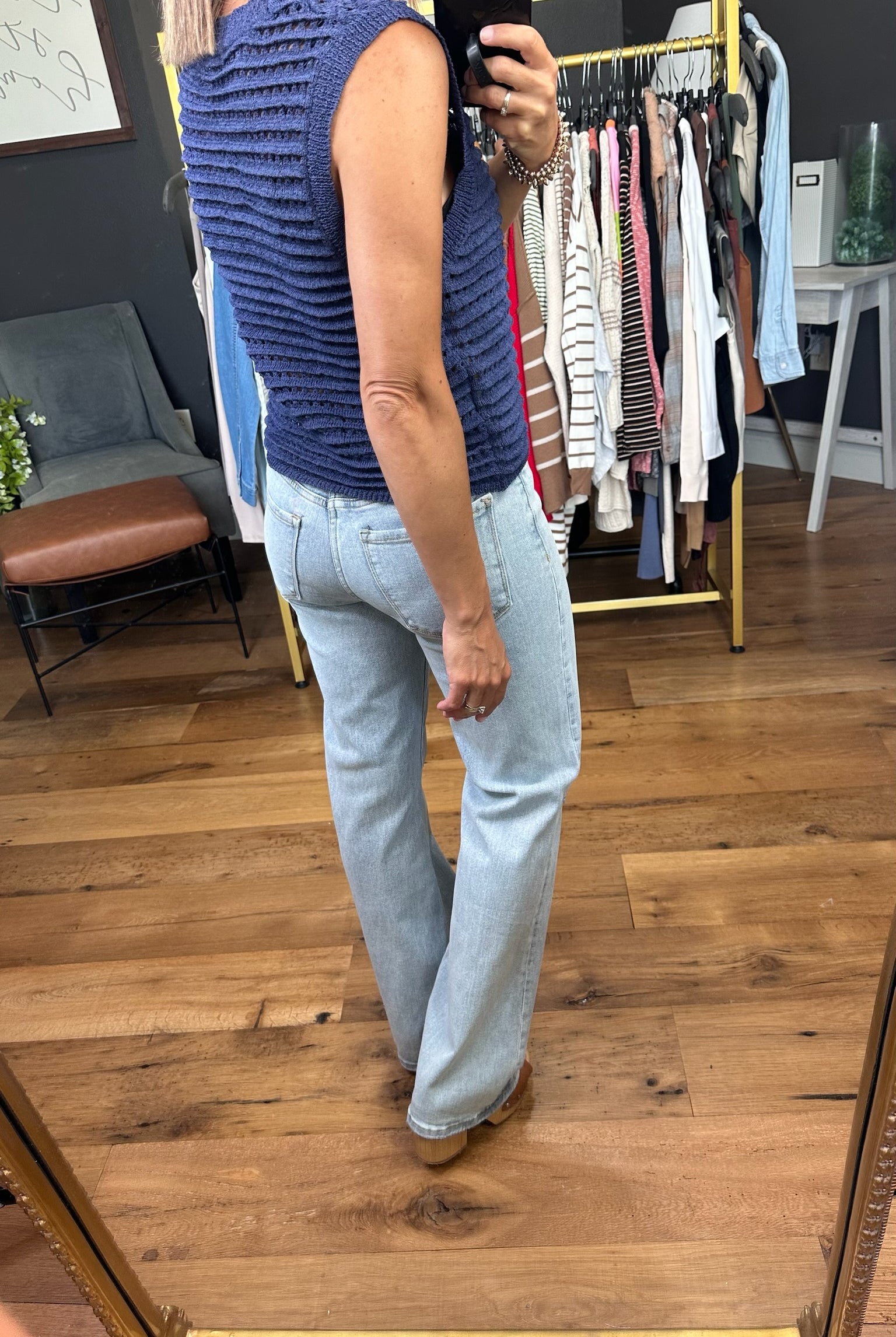 In True Comfort Crochet Knit Top - Multiple Options-Short Sleeves-By together W1459-Anna Kaytes Boutique, Women's Fashion Boutique in Grinnell, Iowa