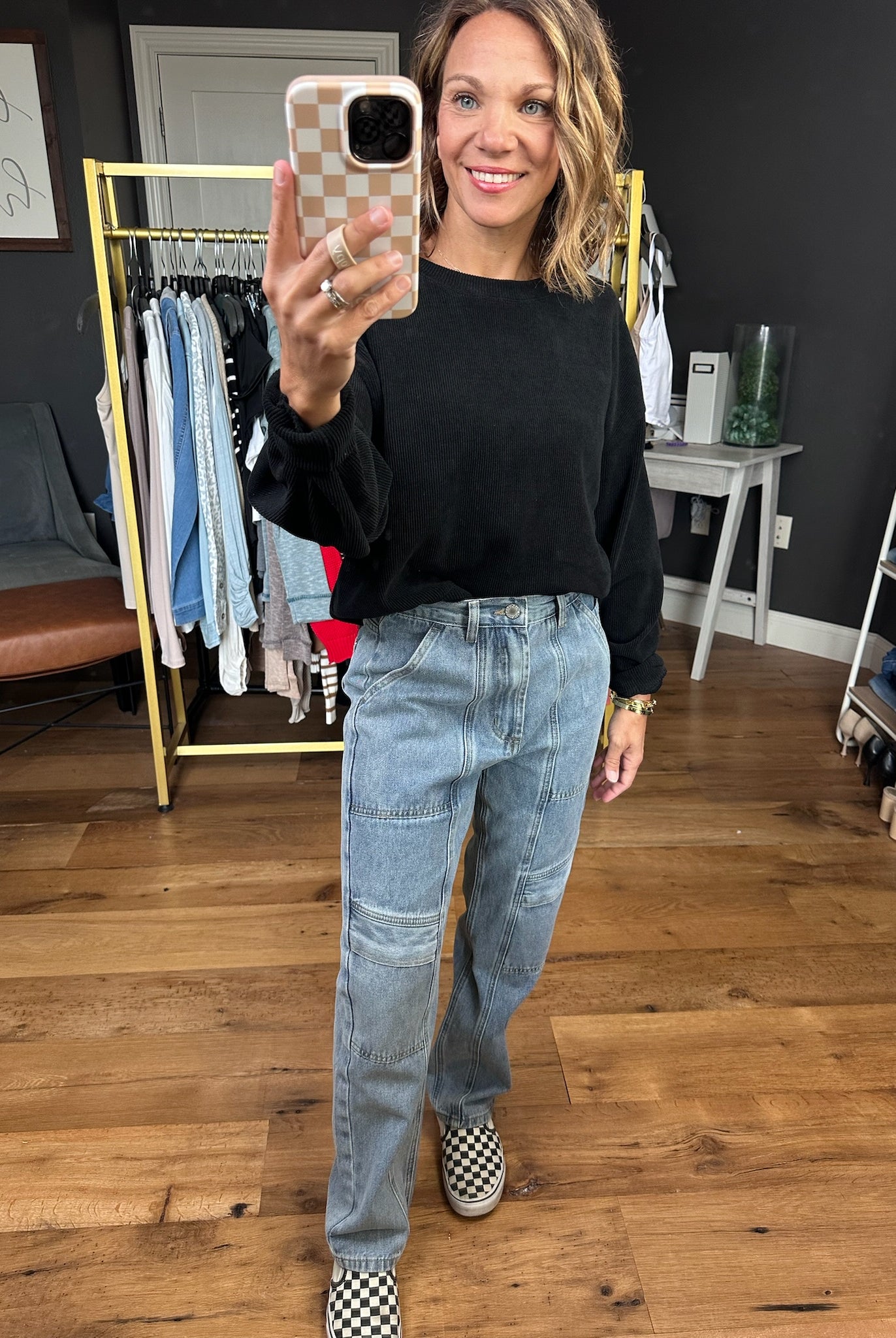 The Cici Cargo Denim-Wishlist-Anna Kaytes Boutique, Women's Fashion Boutique in Grinnell, Iowa