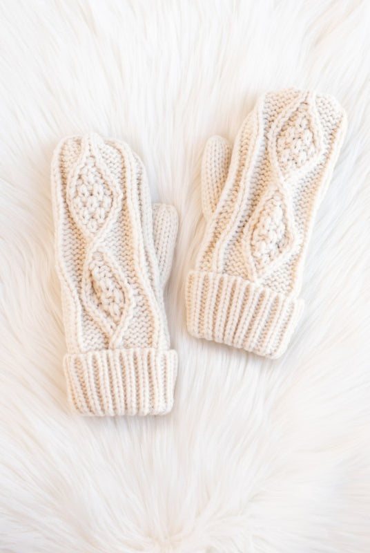 Assorted Cable Knit Mittens-Mittens-Anna Kaytes Boutique-Anna Kaytes Boutique, Women's Fashion Boutique in Grinnell, Iowa