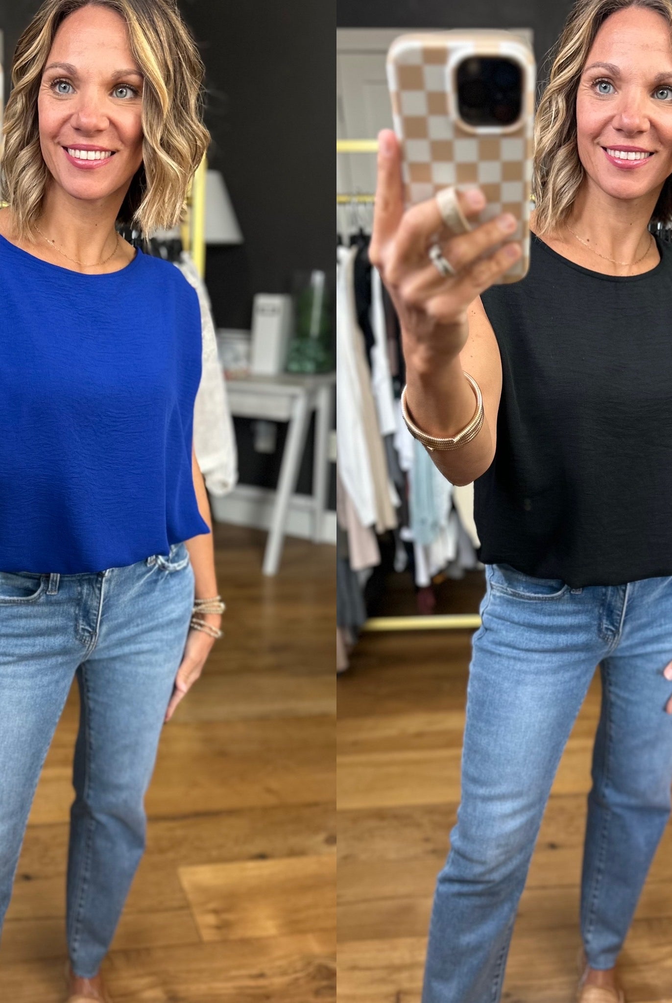 Breaking Free Boxy Top - Multiple Options-Sleeveless-Les Amis-Anna Kaytes Boutique, Women's Fashion Boutique in Grinnell, Iowa