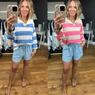 All Worthwhile Striped Sweater - Multiple Options-Wishlist-Anna Kaytes Boutique, Women's Fashion Boutique in Grinnell, Iowa