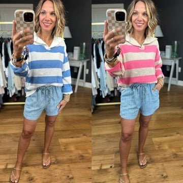All Worthwhile Striped Sweater - Multiple Options-Wishlist-Anna Kaytes Boutique, Women's Fashion Boutique in Grinnell, Iowa