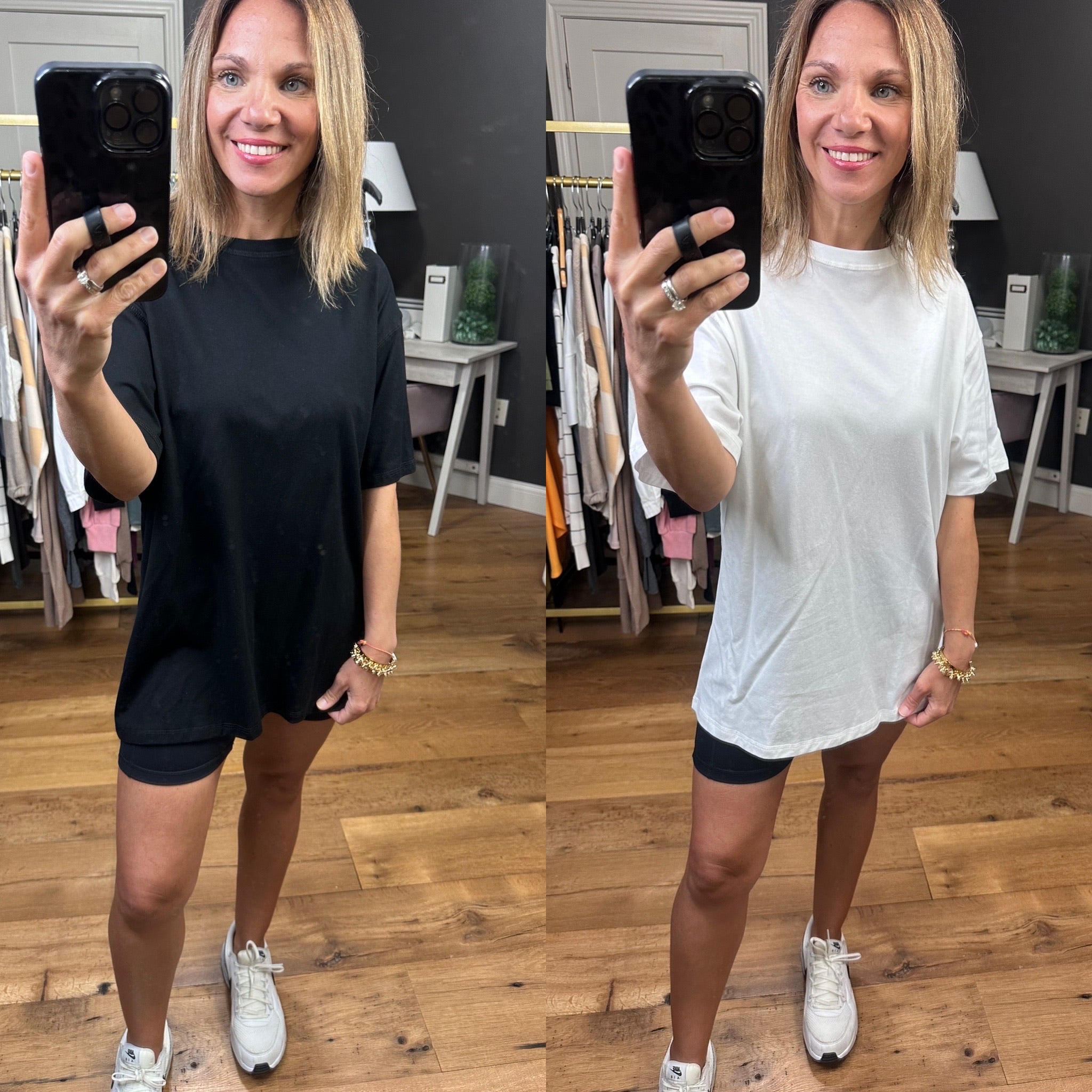 The Sophie Basic Tee - Multiple Options-Short Sleeves-Mono B-Anna Kaytes Boutique, Women's Fashion Boutique in Grinnell, Iowa