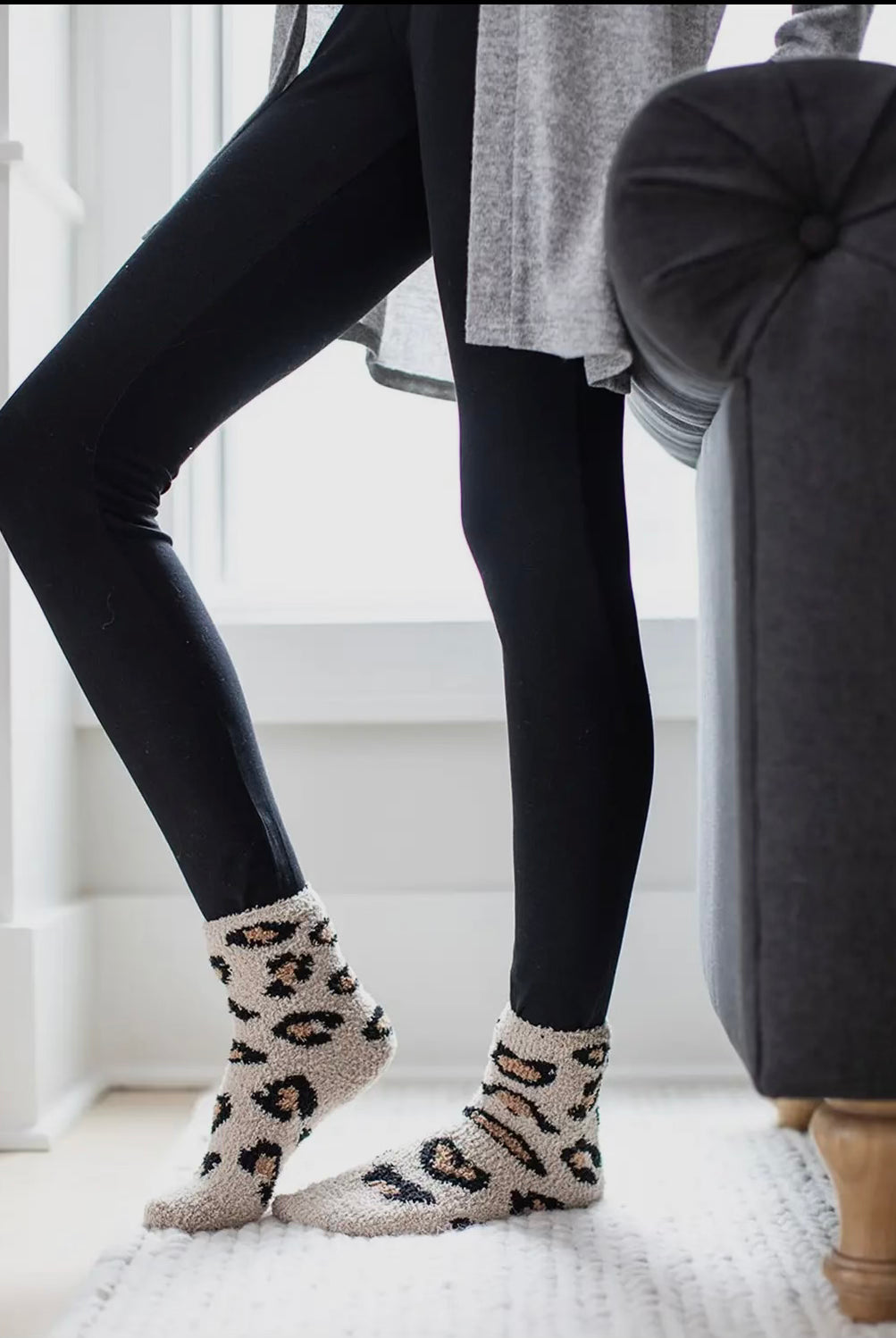 Cat Nap Lounge Socks- Multiple Options-Socks-DM Merchandising-Anna Kaytes Boutique, Women's Fashion Boutique in Grinnell, Iowa