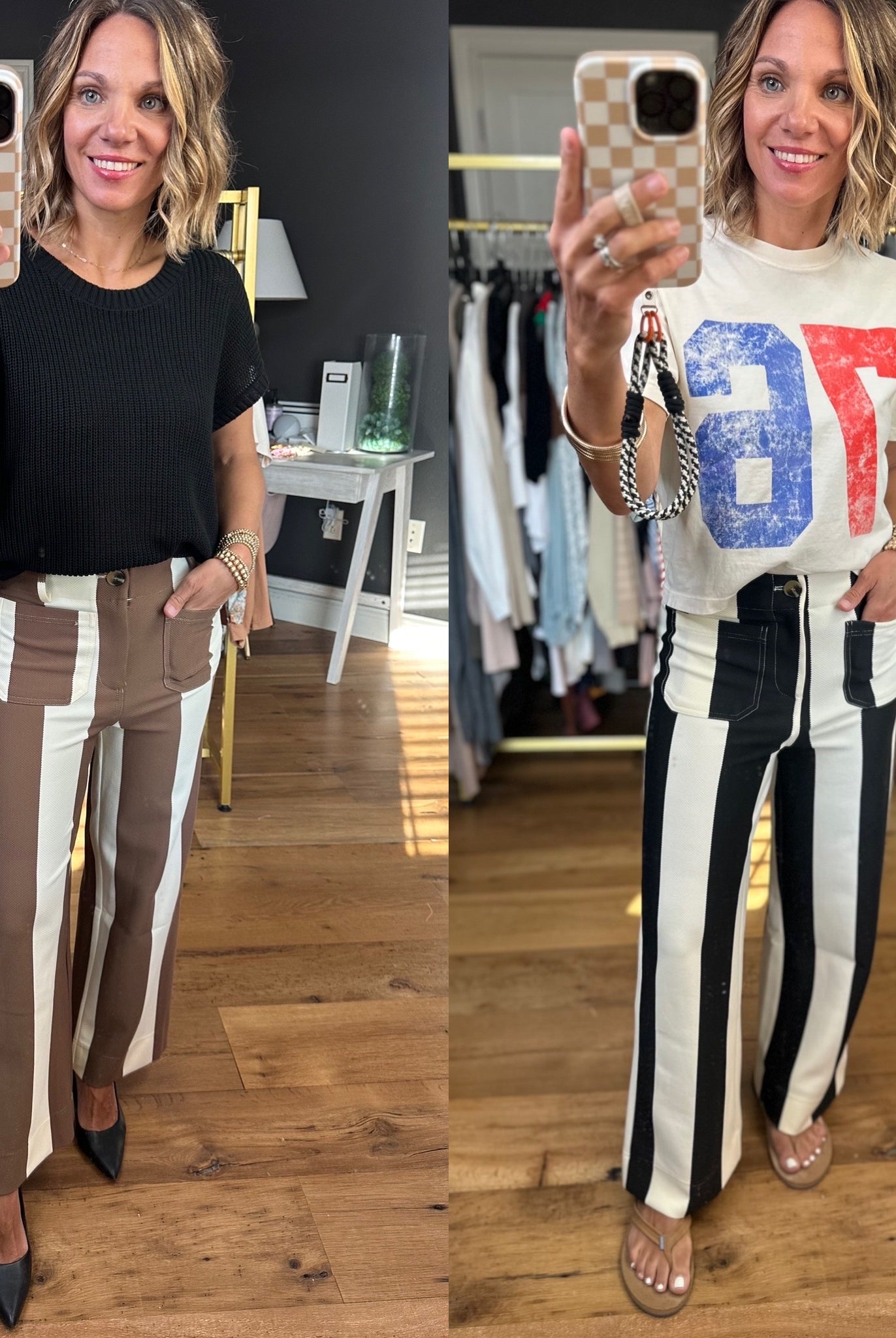 The Bold Type Cropped Wide-Leg Pant - Multiple Options-Glam-Anna Kaytes Boutique, Women's Fashion Boutique in Grinnell, Iowa