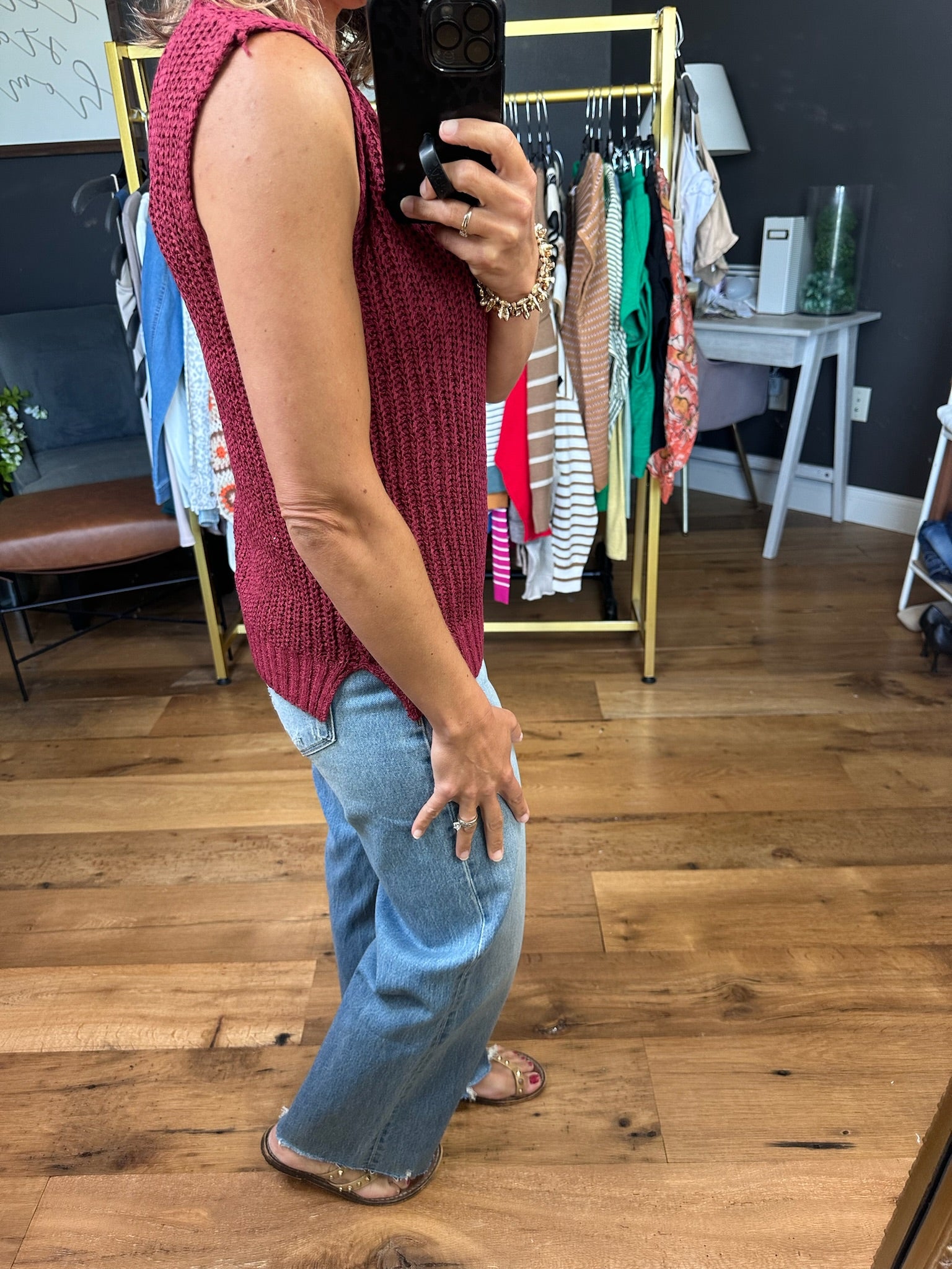 Keeping the Peace Knit Tank - Multiple Options-Sleeveless-Wishlist-Anna Kaytes Boutique, Women's Fashion Boutique in Grinnell, Iowa