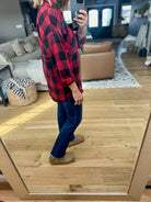 Find My Way Plaid Button-Down Top-Be Cool-Anna Kaytes Boutique, Women's Fashion Boutique in Grinnell, Iowa