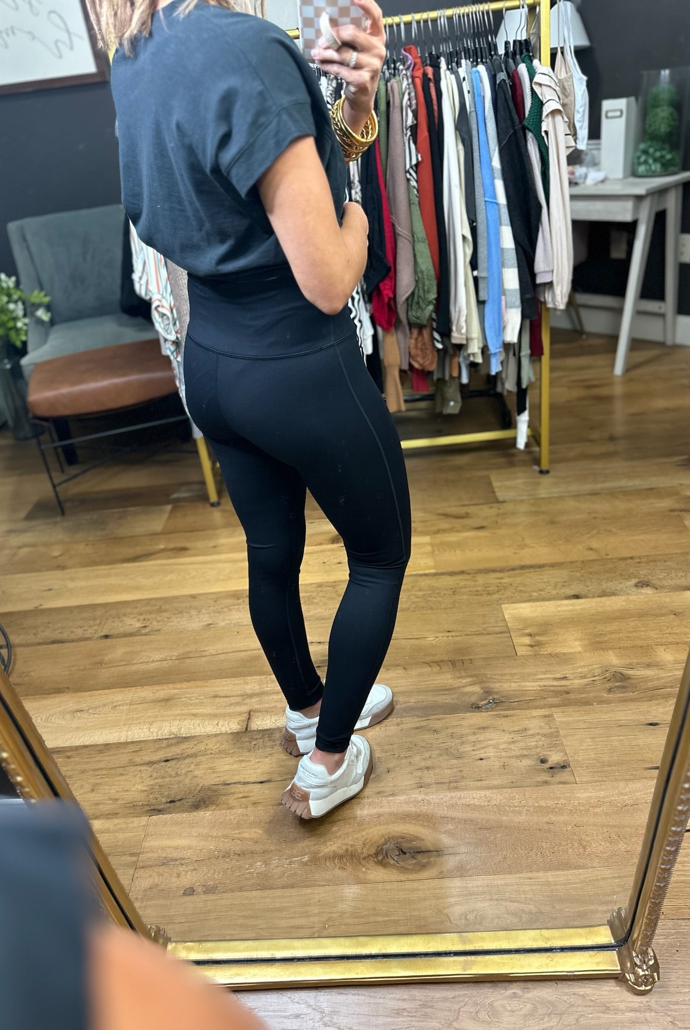The Megan Butter Soft High-Waisted Legging - Black-Mono B-Anna Kaytes Boutique, Women's Fashion Boutique in Grinnell, Iowa