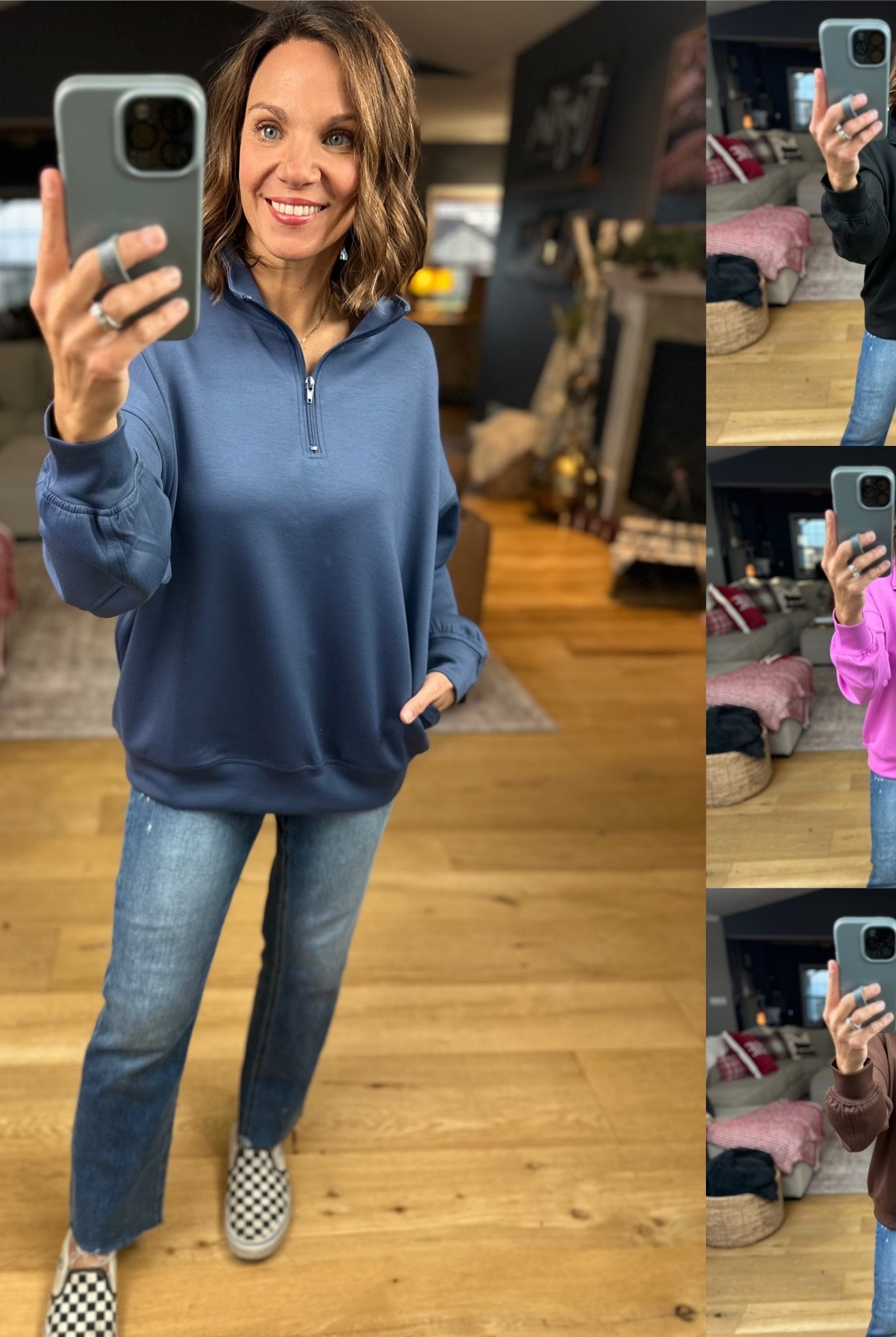 All True Things Pocket Pullover-Sweaters-Zenana-Anna Kaytes Boutique, Women's Fashion Boutique in Grinnell, Iowa