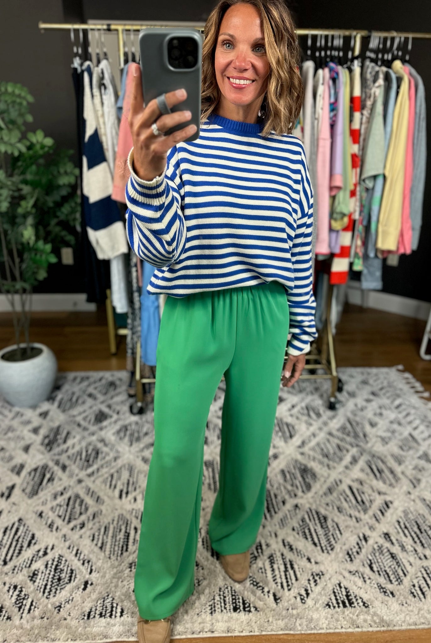 The Jade Wide-Leg Trouser-Pants-Wishlist-Anna Kaytes Boutique, Women's Fashion Boutique in Grinnell, Iowa