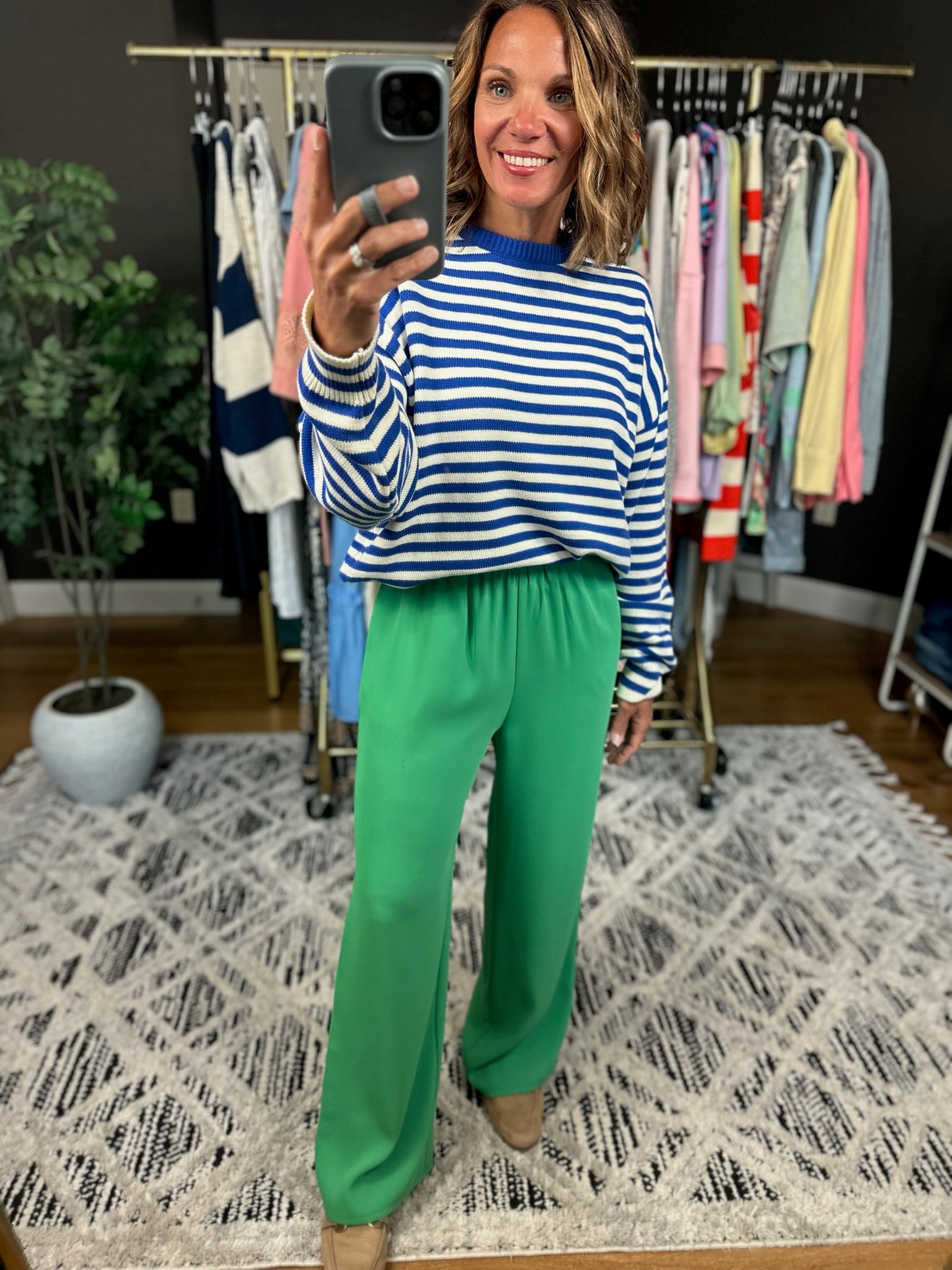 The Jade Wide-Leg Trouser-Pants-Wishlist-Anna Kaytes Boutique, Women's Fashion Boutique in Grinnell, Iowa