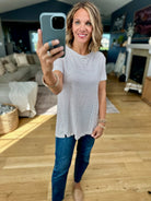 Back To The Basics Striped Tee-Be Cool-Anna Kaytes Boutique, Women's Fashion Boutique in Grinnell, Iowa