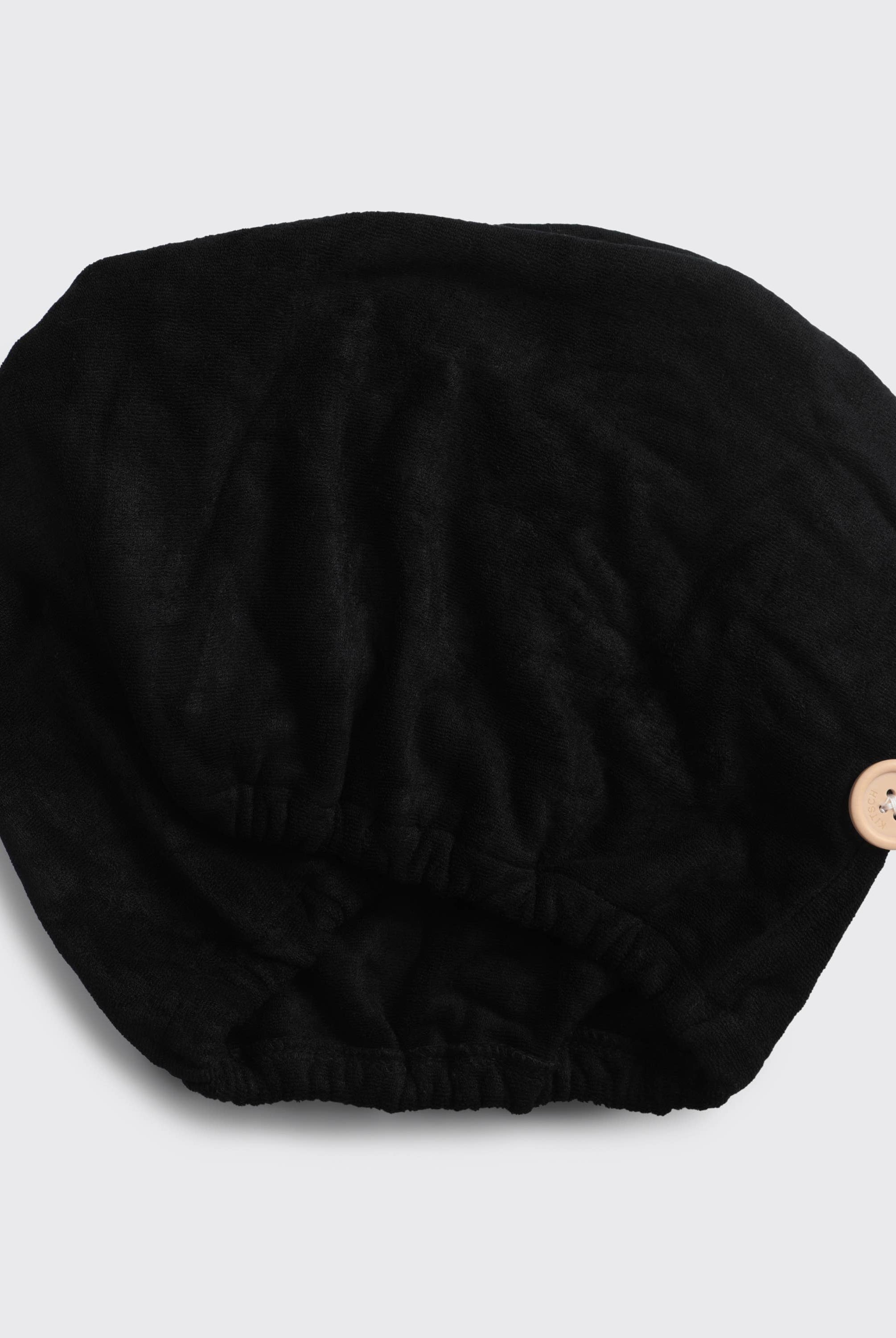 Quick Dry Hair Towel - Eco Black-KITSCH-Anna Kaytes Boutique, Women's Fashion Boutique in Grinnell, Iowa