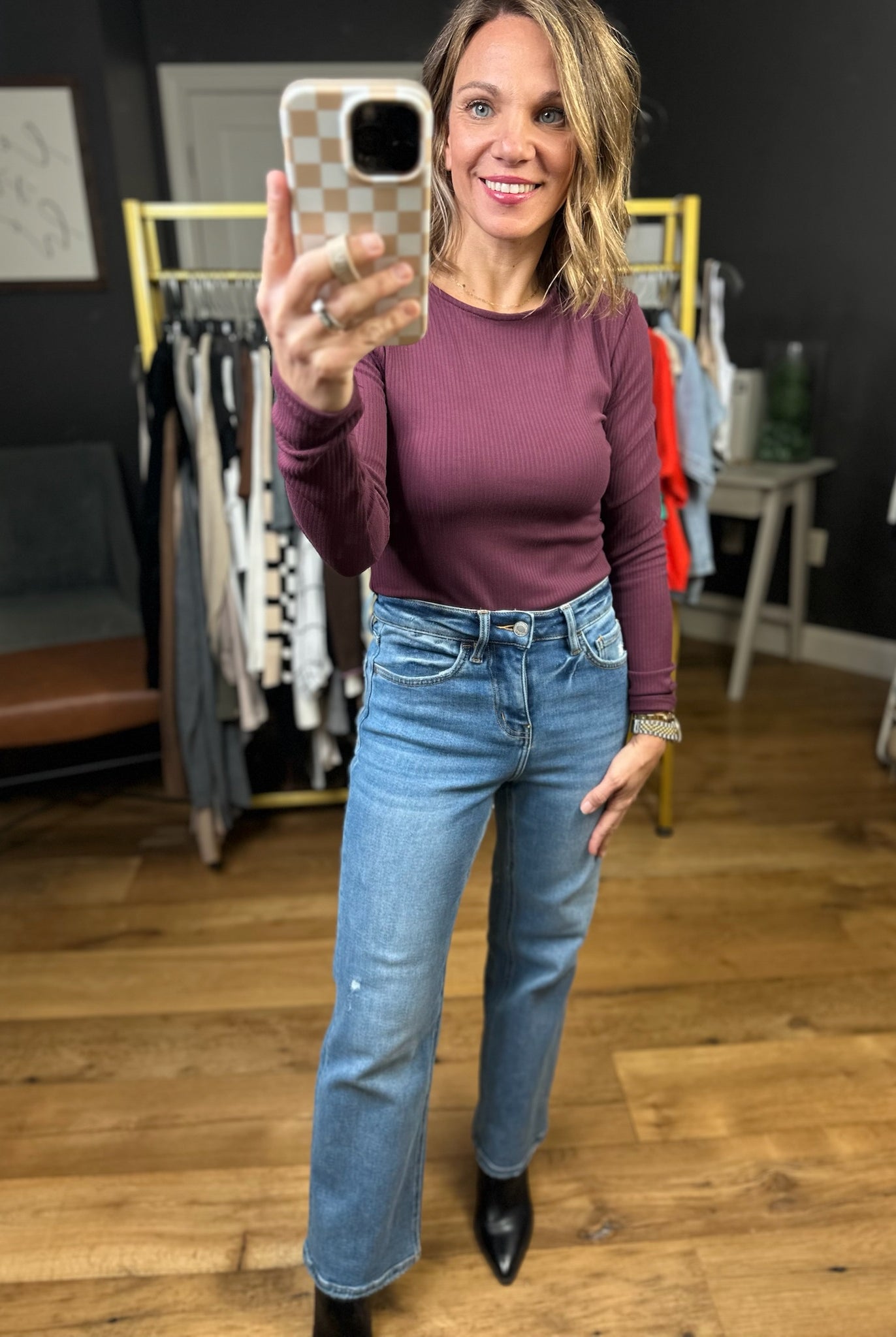 Hold You Close Long Sleeve Bodysuit - Multiple Options-She & Sky-Anna Kaytes Boutique, Women's Fashion Boutique in Grinnell, Iowa