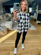 Find My Way Plaid Button-Down Top-Be Cool-Anna Kaytes Boutique, Women's Fashion Boutique in Grinnell, Iowa