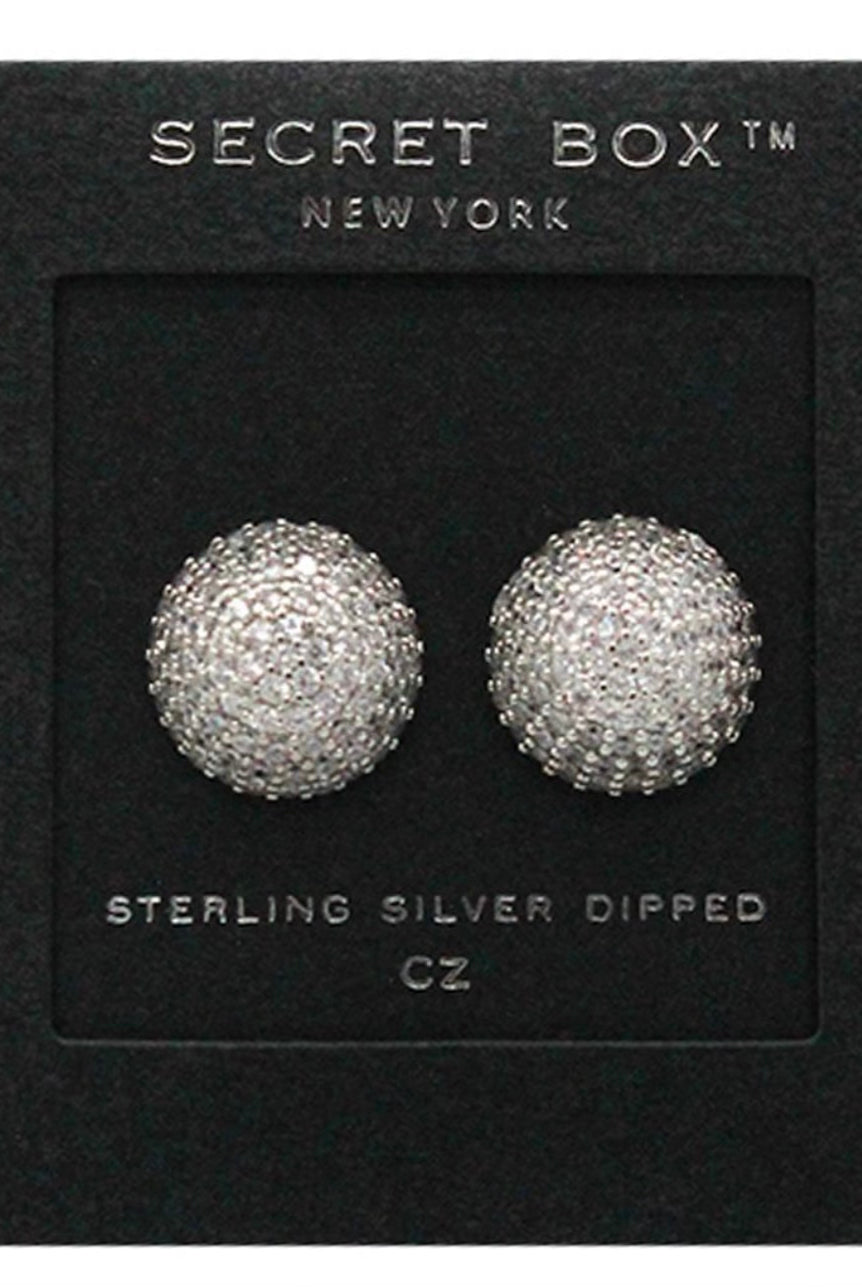 14K Gold Dipped Dome Stud Earrings- Multiple Options-Earrings-Joia SB-110195-Anna Kaytes Boutique, Women's Fashion Boutique in Grinnell, Iowa