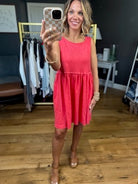 Make It Right Pocket Dress - Red-Aemi & Co-Anna Kaytes Boutique, Women's Fashion Boutique in Grinnell, Iowa