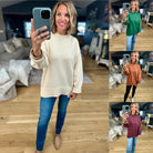 Higher Ground Knit Mock-Neck Sweater-Wishlist-Anna Kaytes Boutique, Women's Fashion Boutique in Grinnell, Iowa