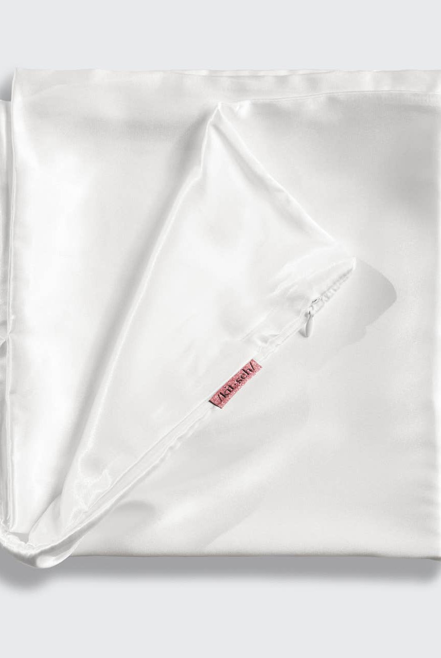 Satin King Pillowcase - Ivory-Hair Accessories-KITSCH-Anna Kaytes Boutique, Women's Fashion Boutique in Grinnell, Iowa