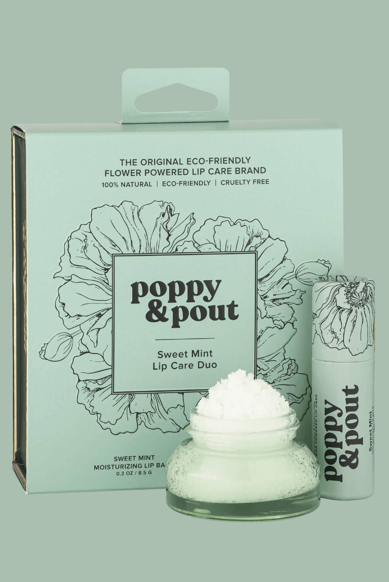 Lip Care Duo, Sweet Mint-Hair Accessories-Poppy & Pout-Anna Kaytes Boutique, Women's Fashion Boutique in Grinnell, Iowa