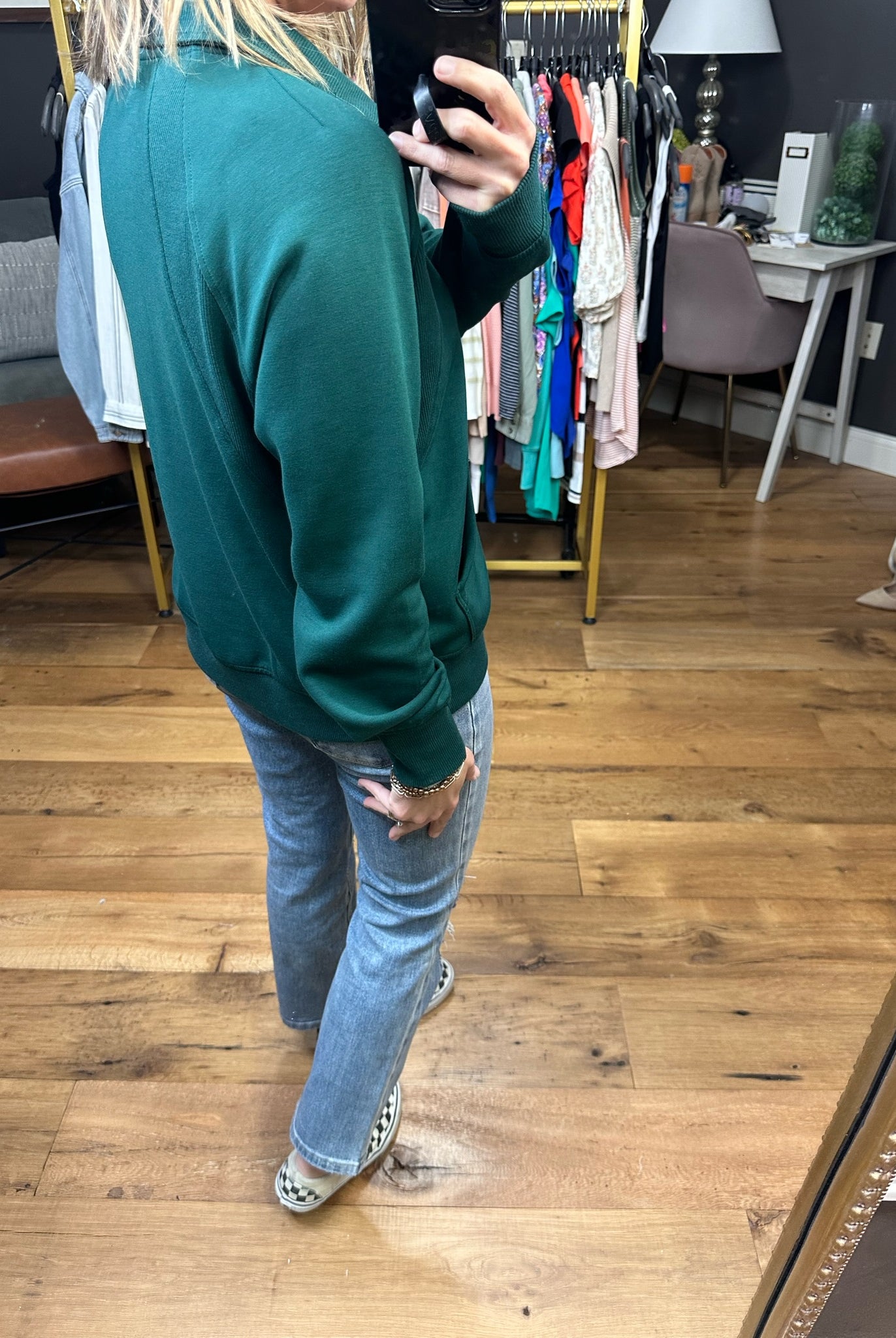 Other Than That Pocket Zip Pullover - Multiple Options-Sweaters-Thread & Supply J1620mskts-Anna Kaytes Boutique, Women's Fashion Boutique in Grinnell, Iowa