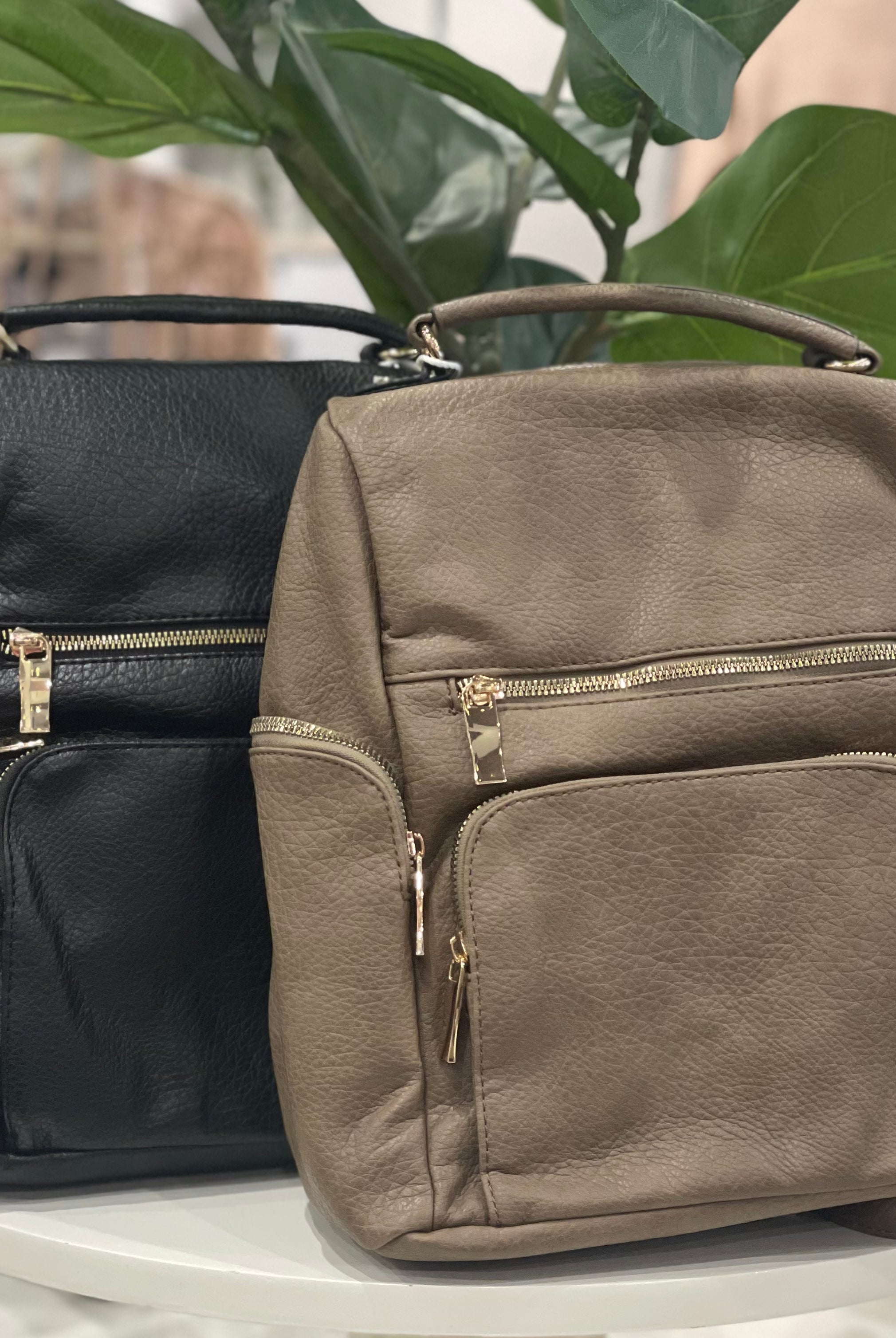 Ella Modern Backpack- Multiple Options-Handbags-JNM-0063-Anna Kaytes Boutique, Women's Fashion Boutique in Grinnell, Iowa