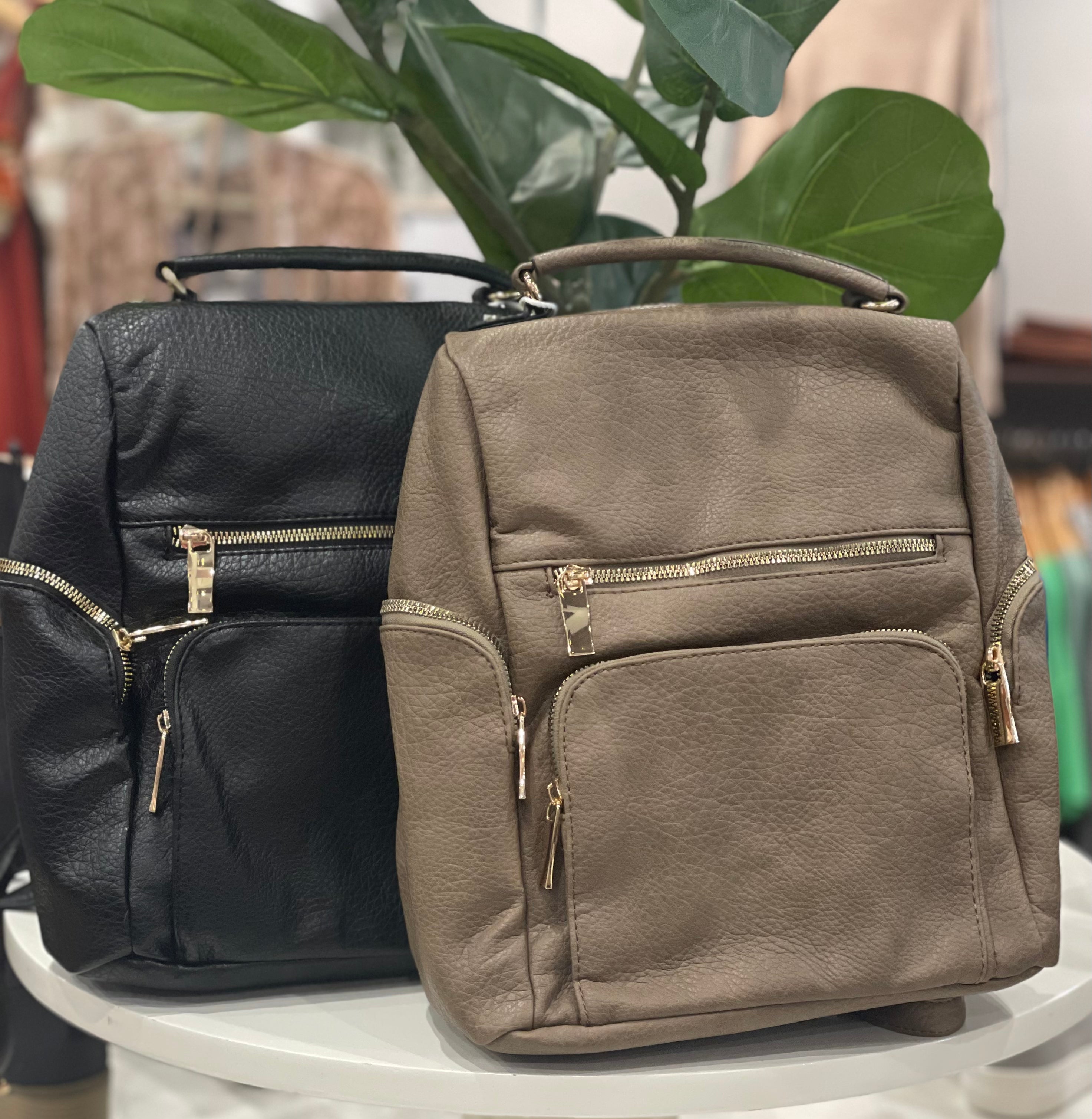 Ella Modern Backpack- Multiple Options-Handbags-JNM-0063-Anna Kaytes Boutique, Women's Fashion Boutique in Grinnell, Iowa