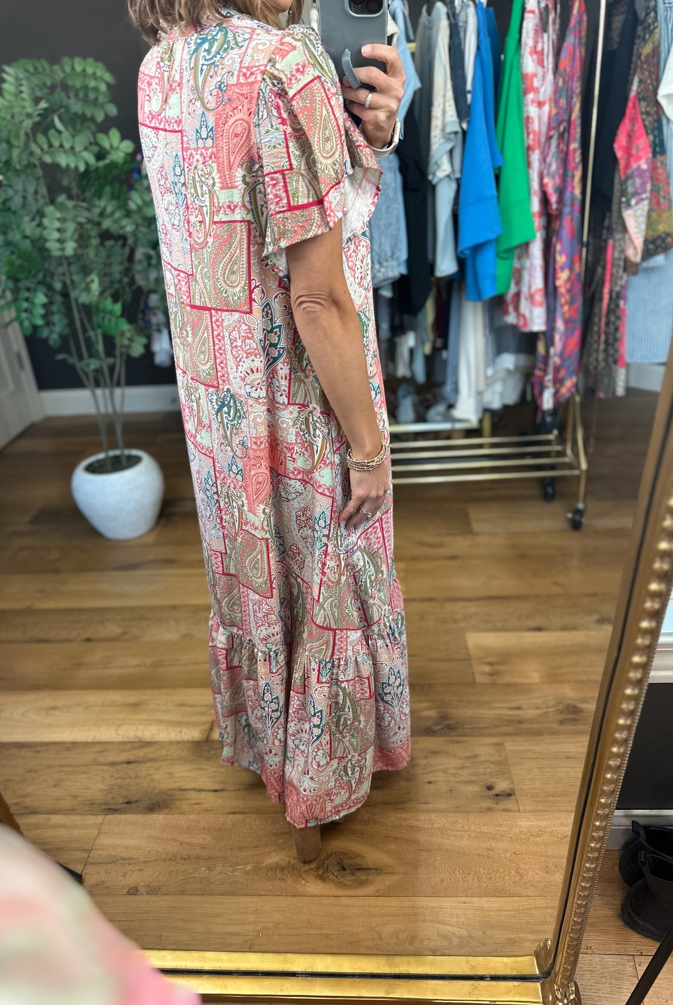 Long Term Love Paisley Maxi-Dresses-Umgee-Anna Kaytes Boutique, Women's Fashion Boutique in Grinnell, Iowa