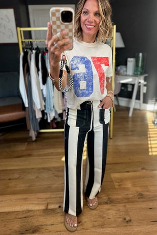 The Bold Type Cropped Wide-Leg Pant - Multiple Options-Glam-Anna Kaytes Boutique, Women's Fashion Boutique in Grinnell, Iowa