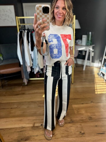 The Bold Type Cropped Wide-Leg Pant - Multiple Options-Glam-Anna Kaytes Boutique, Women's Fashion Boutique in Grinnell, Iowa