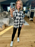 Find My Way Plaid Button-Down Top-Be Cool-Anna Kaytes Boutique, Women's Fashion Boutique in Grinnell, Iowa