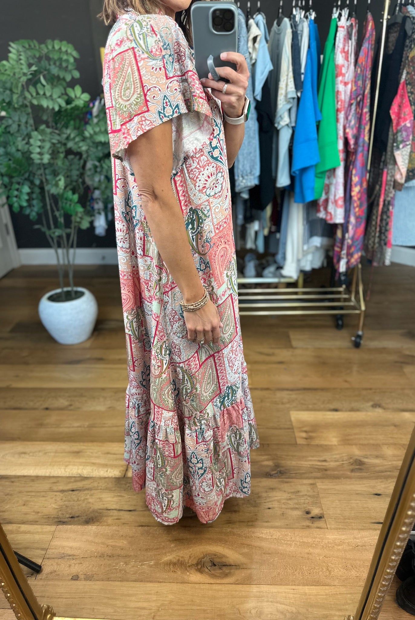 Long Term Love Paisley Maxi-Dresses-Umgee-Anna Kaytes Boutique, Women's Fashion Boutique in Grinnell, Iowa