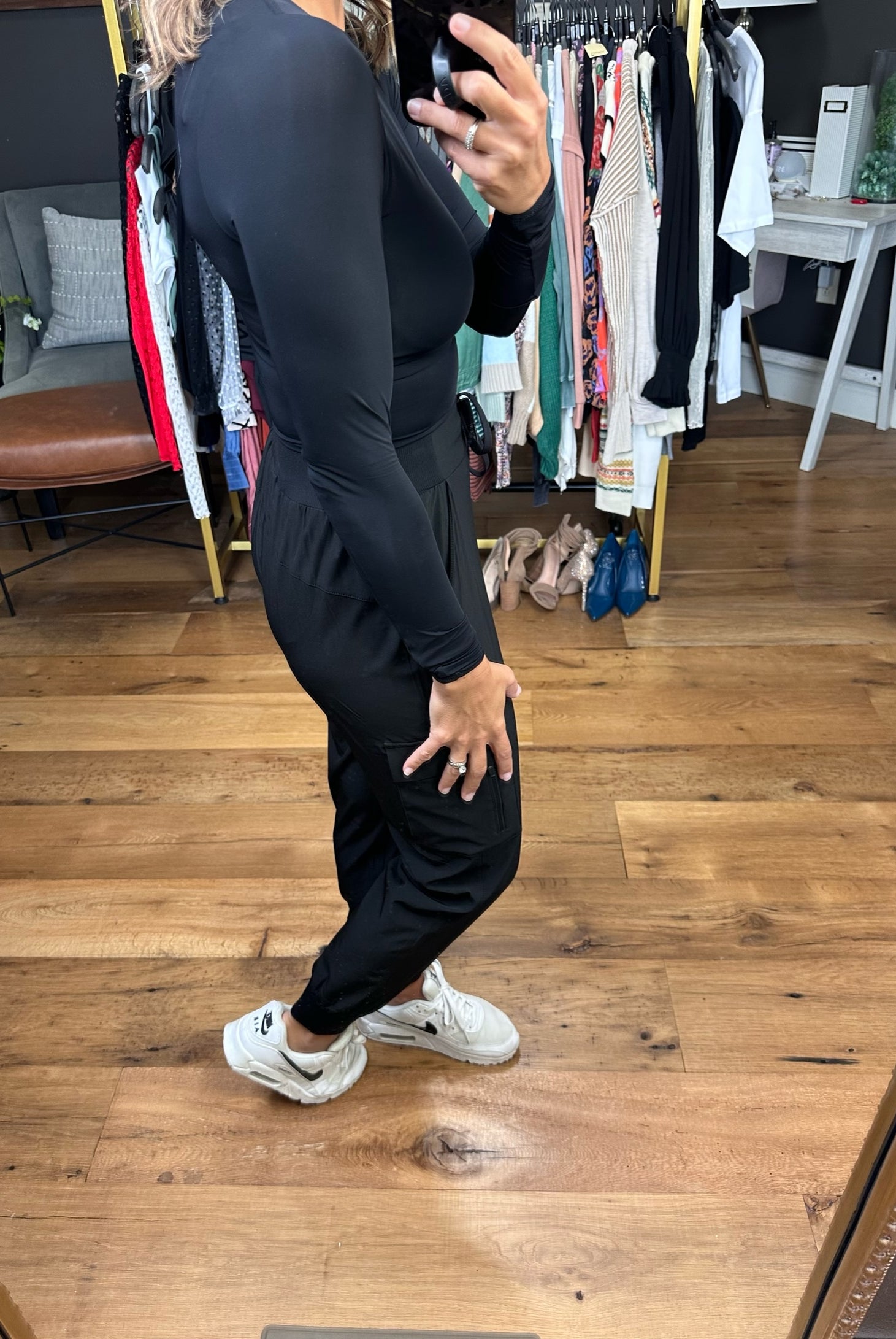 The Charlotte Double Lined Long Sleeve Bodysuit - Multiple Options-Bodysuits-Mono B ST016-Anna Kaytes Boutique, Women's Fashion Boutique in Grinnell, Iowa