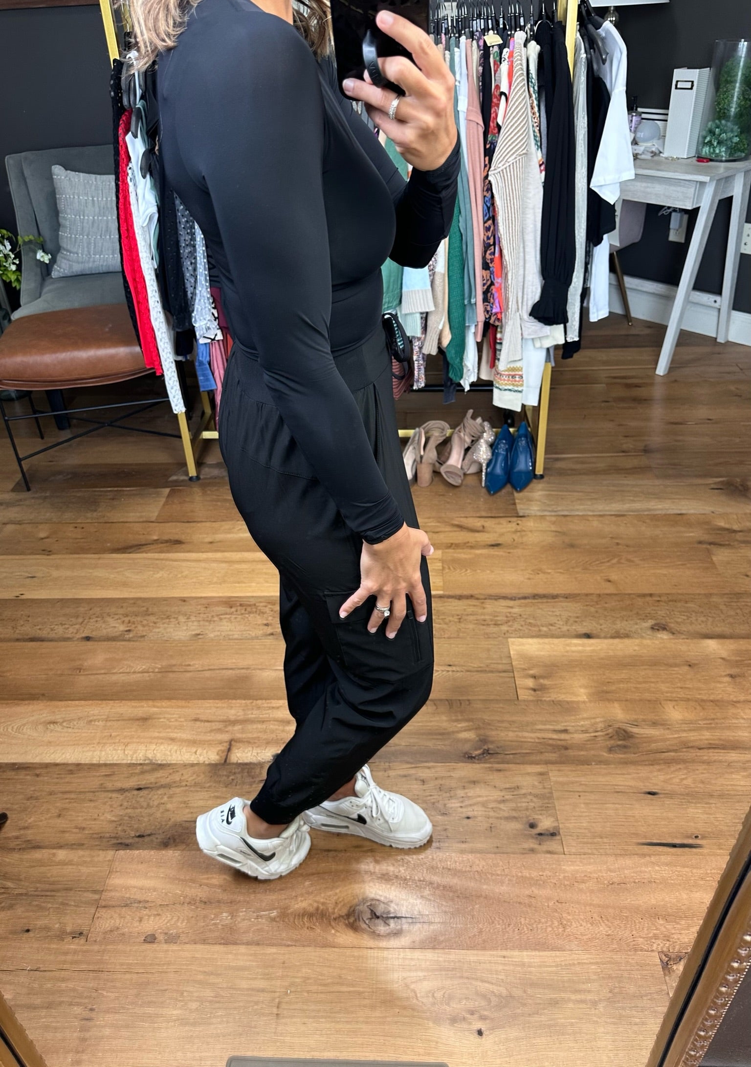 The Charlotte Double Lined Long Sleeve Bodysuit - Multiple Options-Bodysuits-Mono B ST016-Anna Kaytes Boutique, Women's Fashion Boutique in Grinnell, Iowa