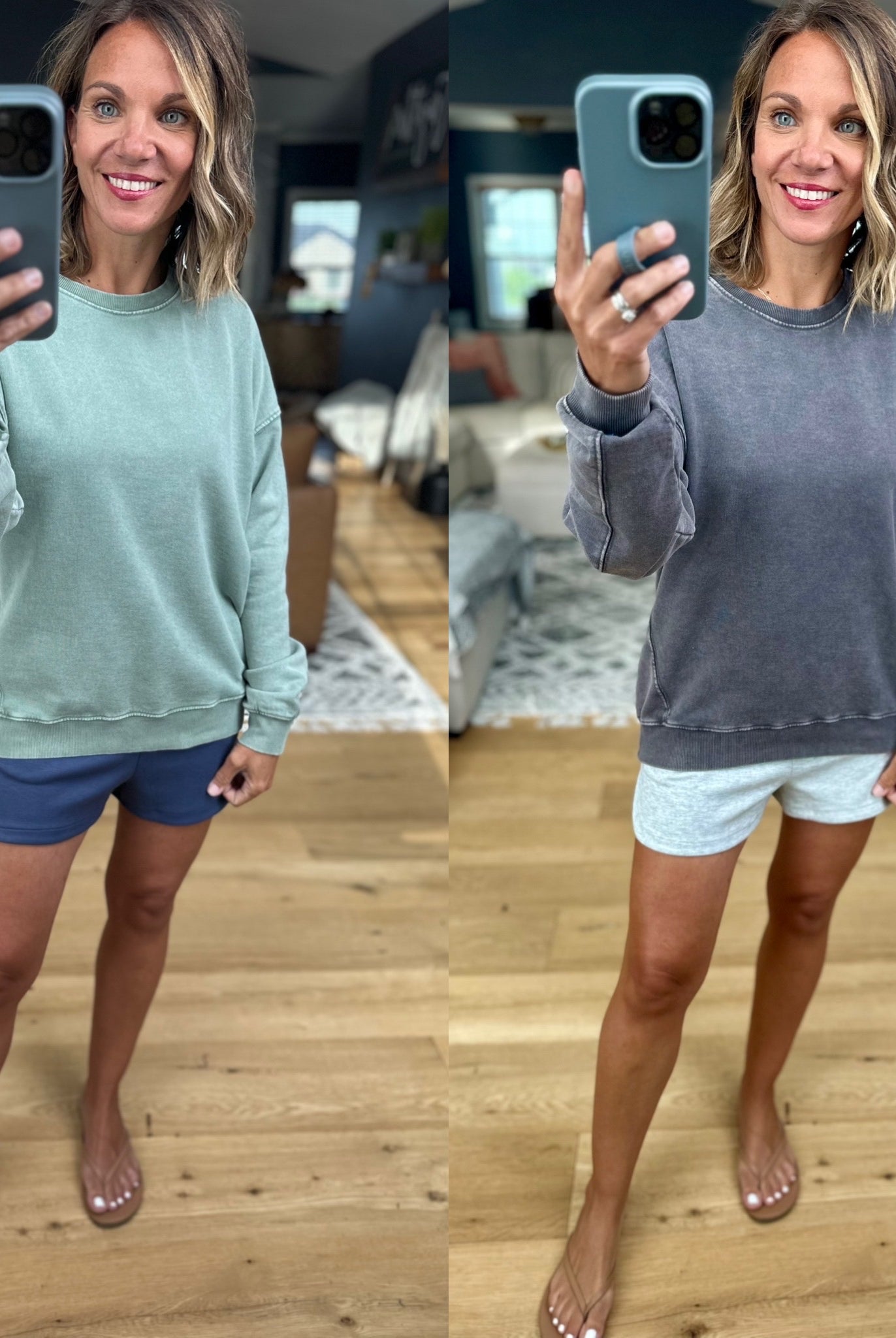 Cute For Comfort Crewneck Sweatshirt-Be Cool-Anna Kaytes Boutique, Women's Fashion Boutique in Grinnell, Iowa