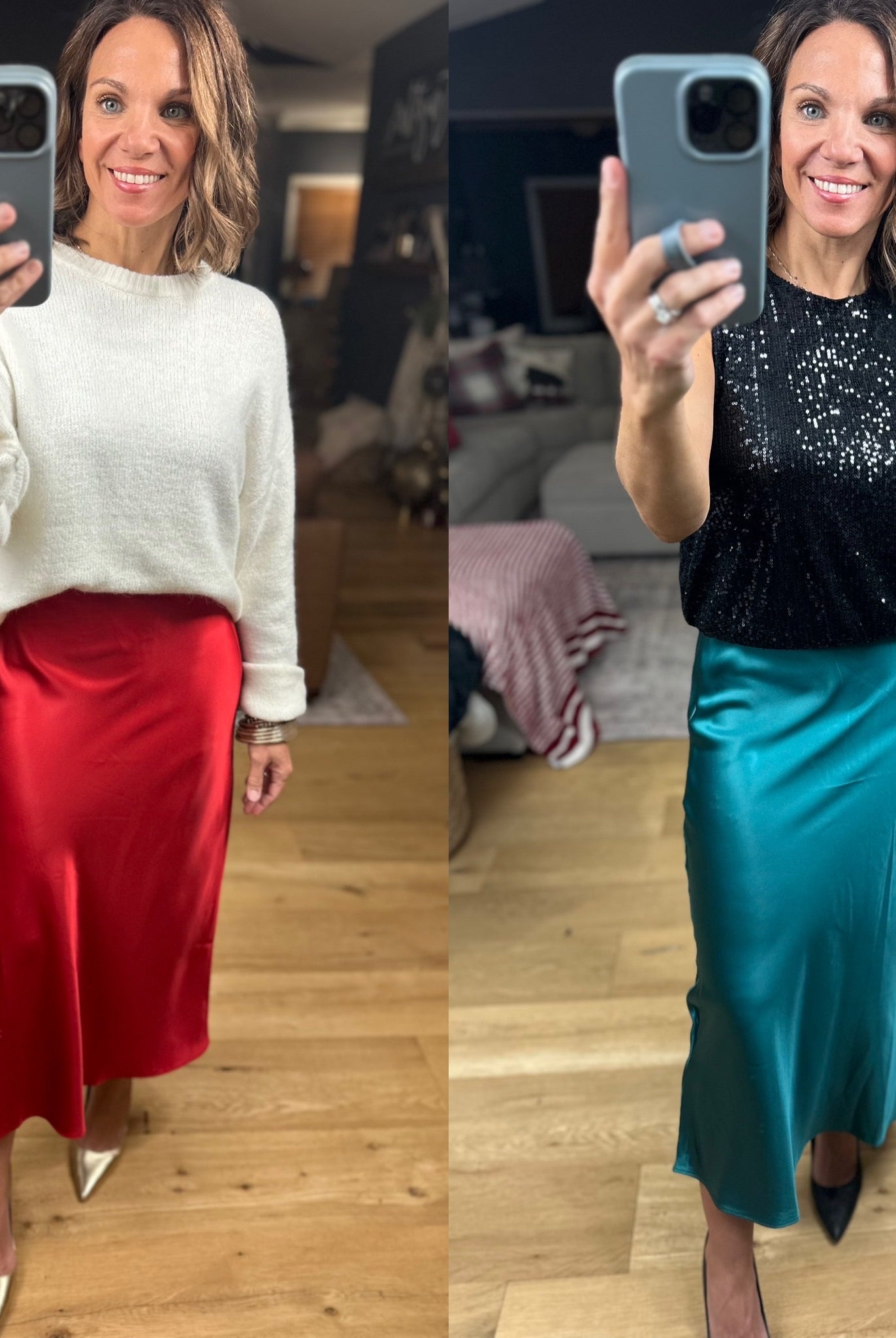 Full Of Cheer Midi Skirt-Dresses-Wishlist-Anna Kaytes Boutique, Women's Fashion Boutique in Grinnell, Iowa