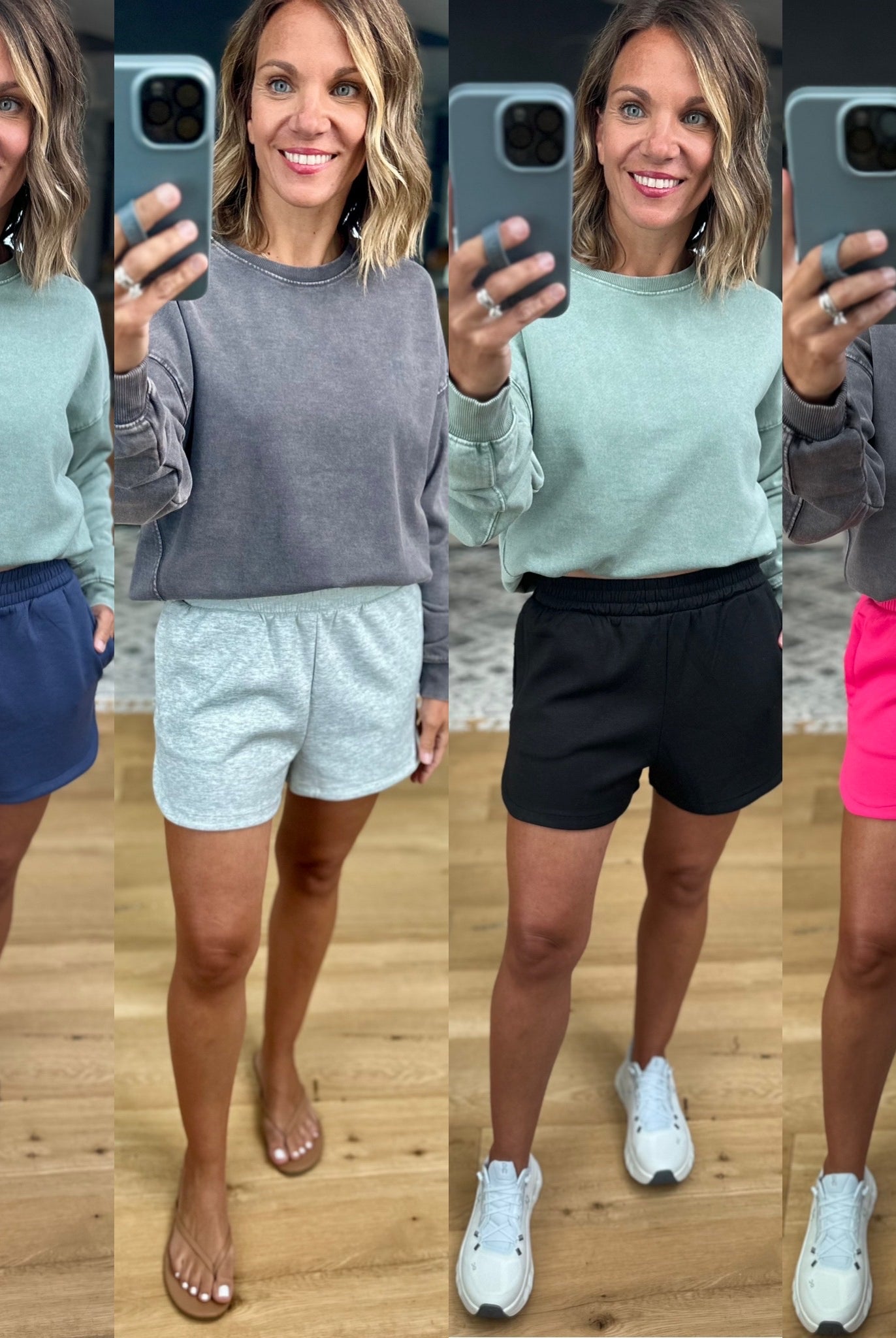 The Alyssa Pocket Sweat Short-Zenana-Anna Kaytes Boutique, Women's Fashion Boutique in Grinnell, Iowa